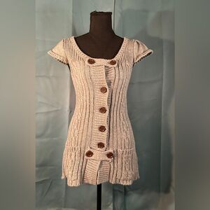 Papaya - Gray Knit Sweater - S